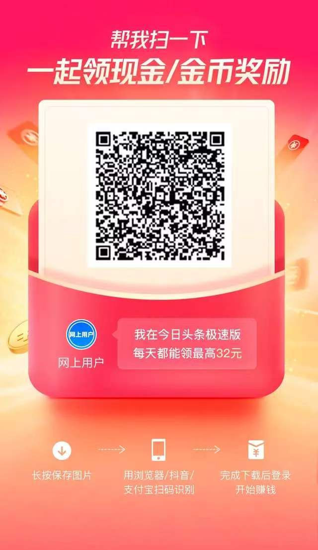 今日头条极速版二维码